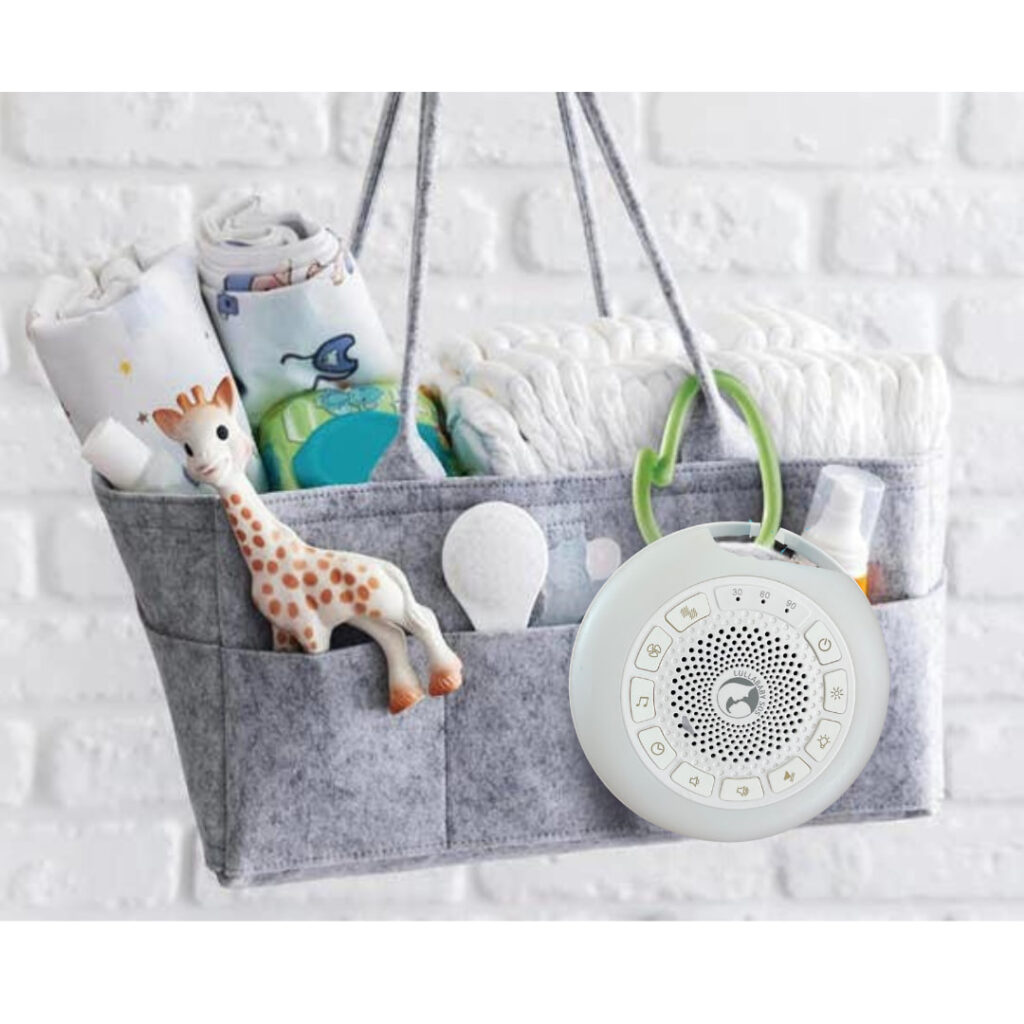 Baby Diper baby with Portable White Noise Machine 